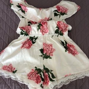 Cute Floral Romper